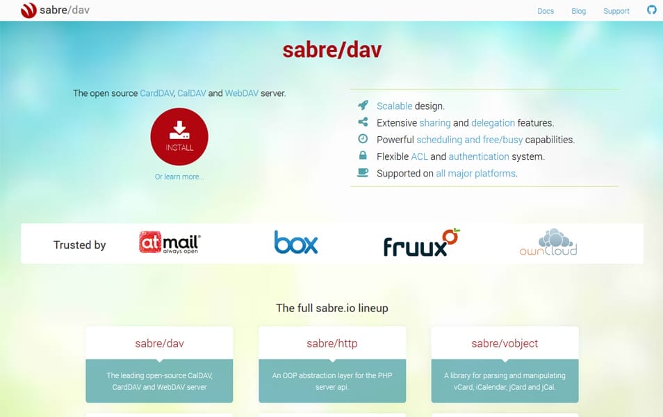 100+ Best PHP Frameworks for Web Developers 26 SabreDAV