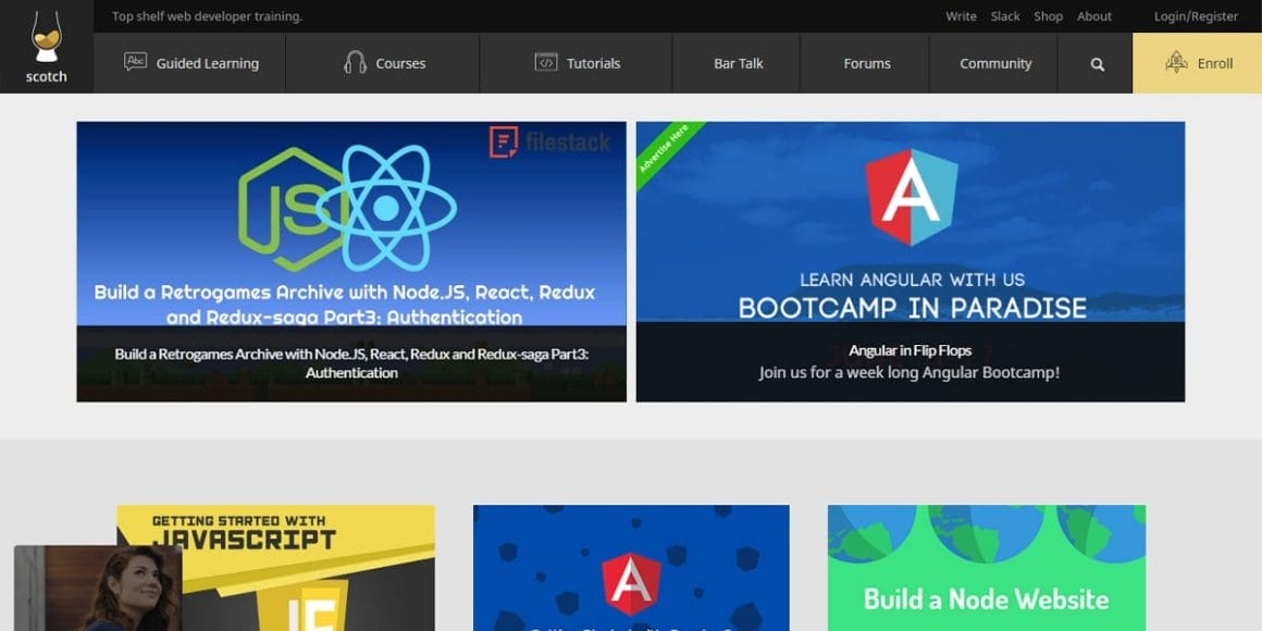 Best Places to Learn Web Development 79 Scotch.io