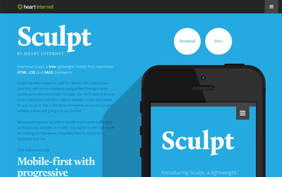 100+ Best CSS Frameworks for Responsive Design 114 Sculpt