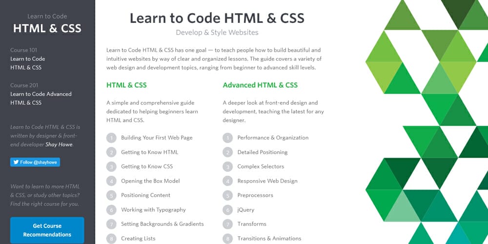 Best Places to Learn Web Development 51 Shayhowe