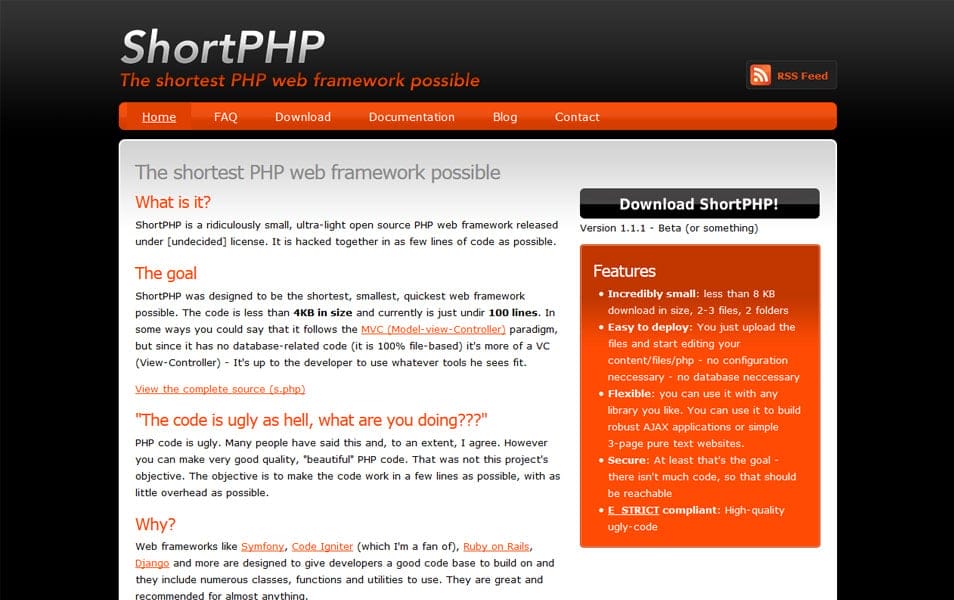 100+ Best PHP Frameworks for Web Developers 45 ShortPHP