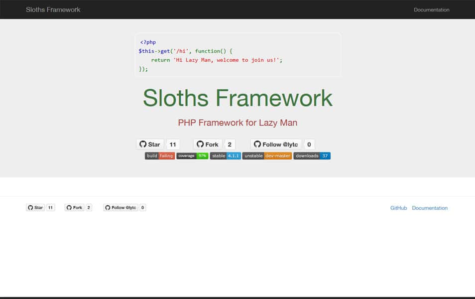 100+ Best PHP Frameworks for Web Developers 71 Sloths Framework