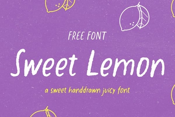 Sweet Lemon Font