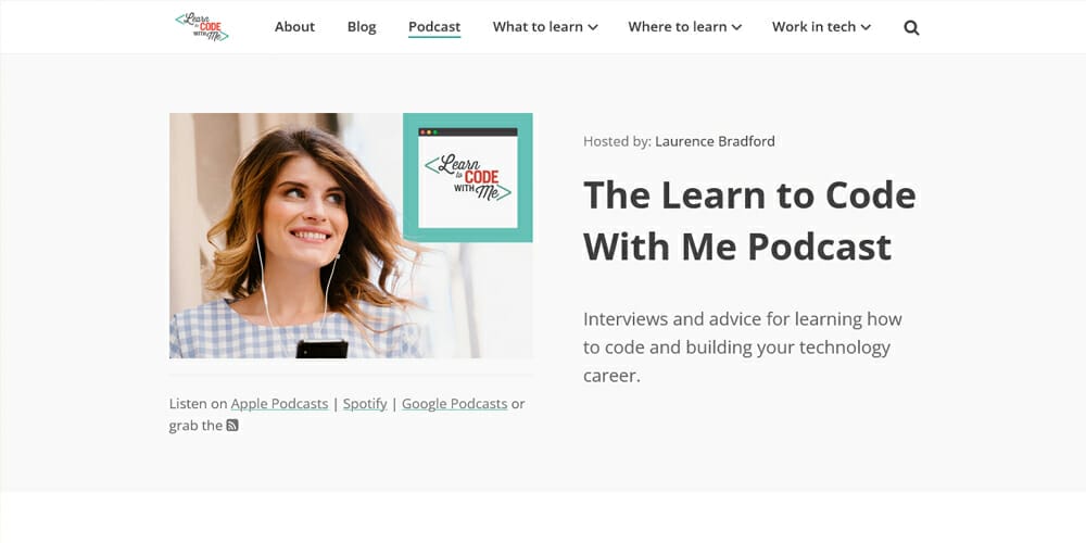 The Learn to Code With Me Podcast