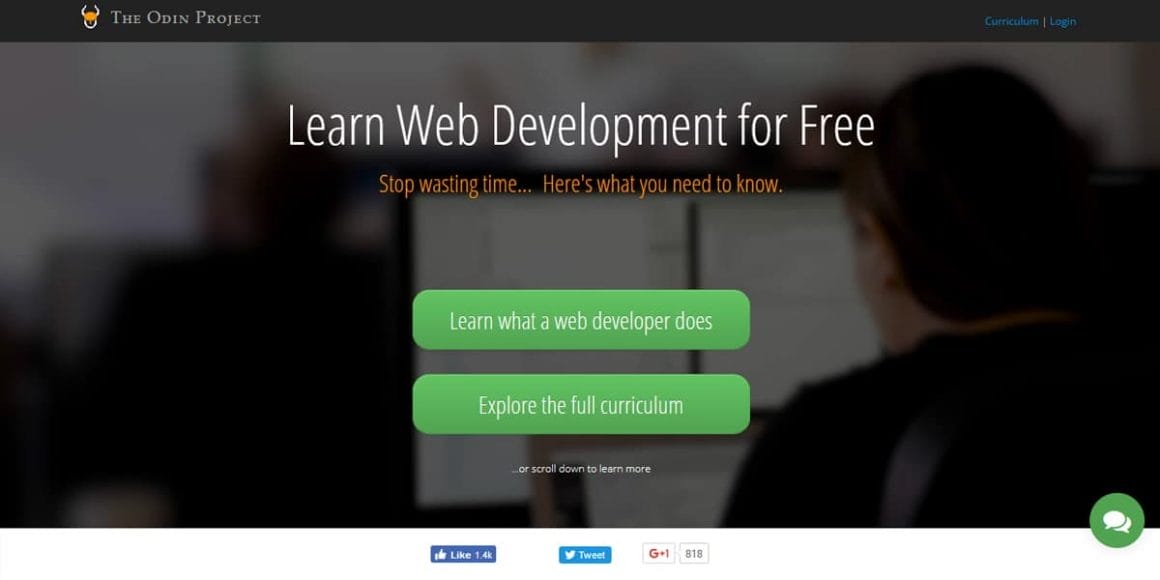 Best Places to Learn Web Development 70 The-Odin-Project