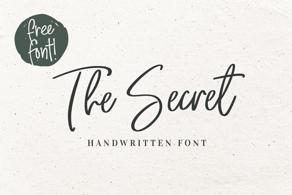 The Secret Font