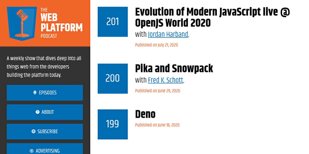 Best Places to Learn Web Development 171 The web platform podcast