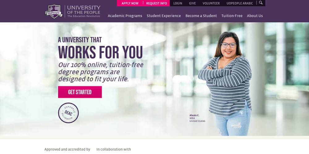 Best Places to Learn Web Development 6 University of the People
