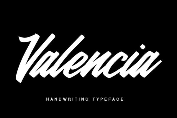Valencia-Typeface