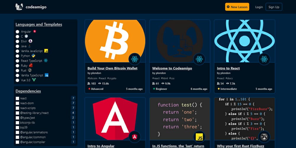 Best Places to Learn Web Development 104 codeamigo