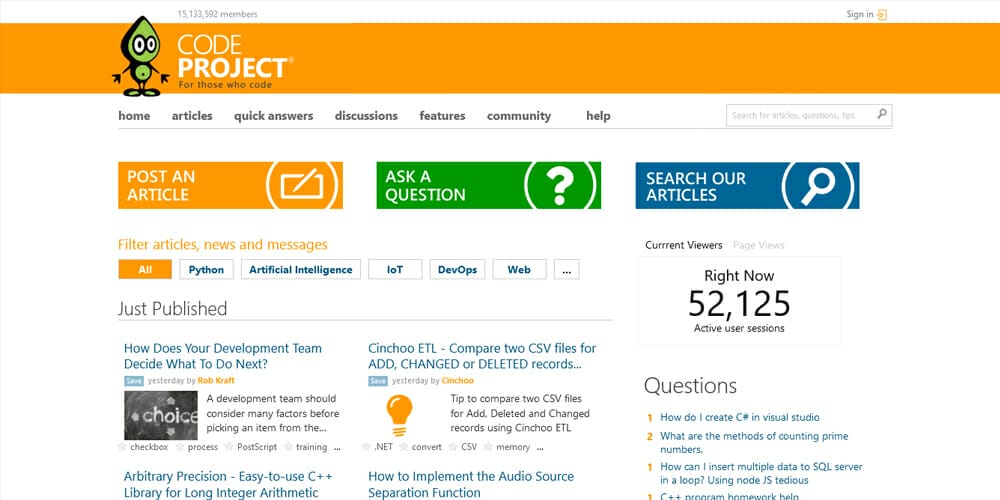 Best Places to Learn Web Development 186 codeproject