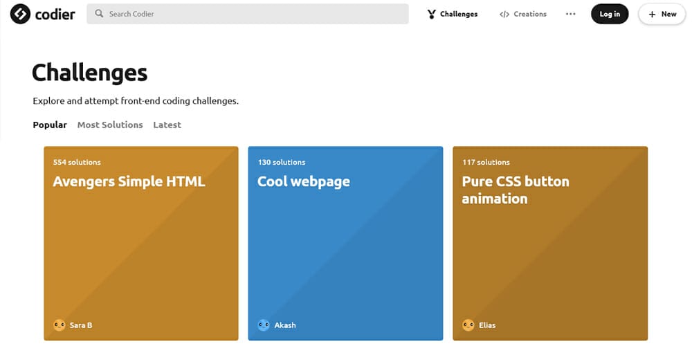 Best Places to Learn Web Development 103 codier