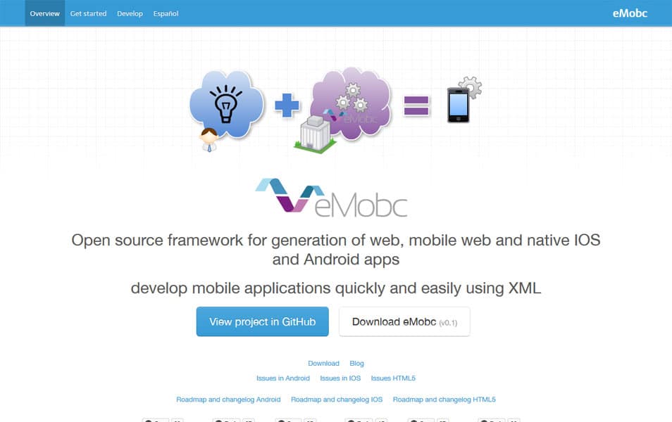 eMobc - Mobile Application Development Framework
