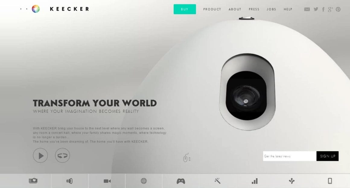 Best Product Website Inspiration 92 keecker