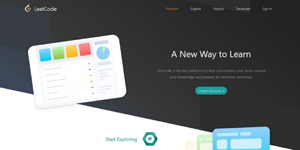 Best Places to Learn Web Development 90 leetcode