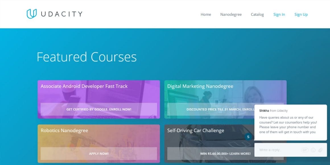 Best Places to Learn Web Development 71 udacity