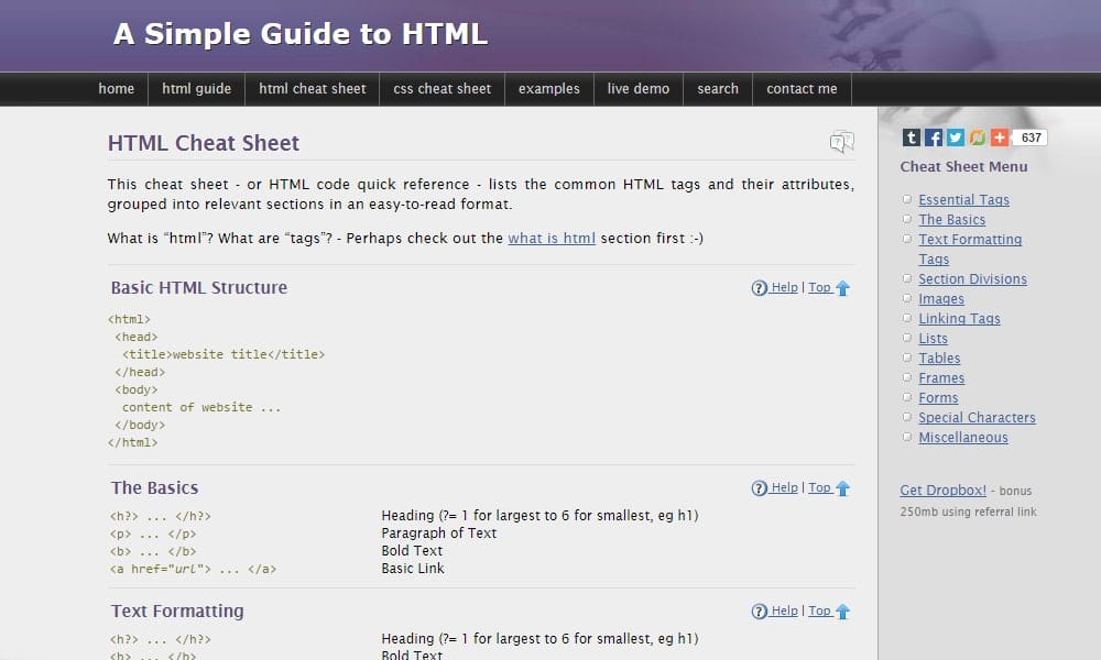 A Simple Guide to HTML