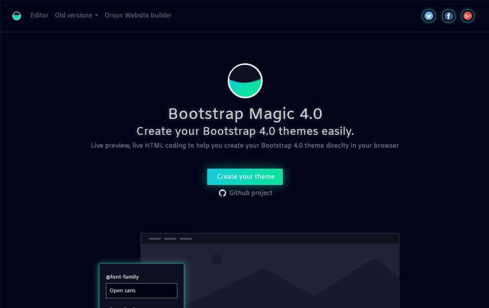 bootstrap studio how to edit css