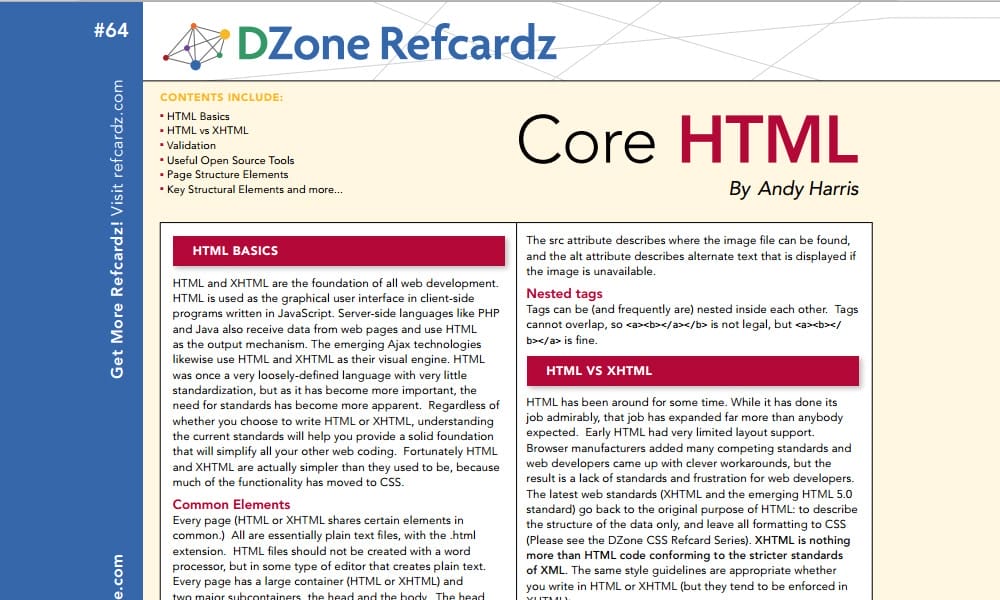 Core HTML
