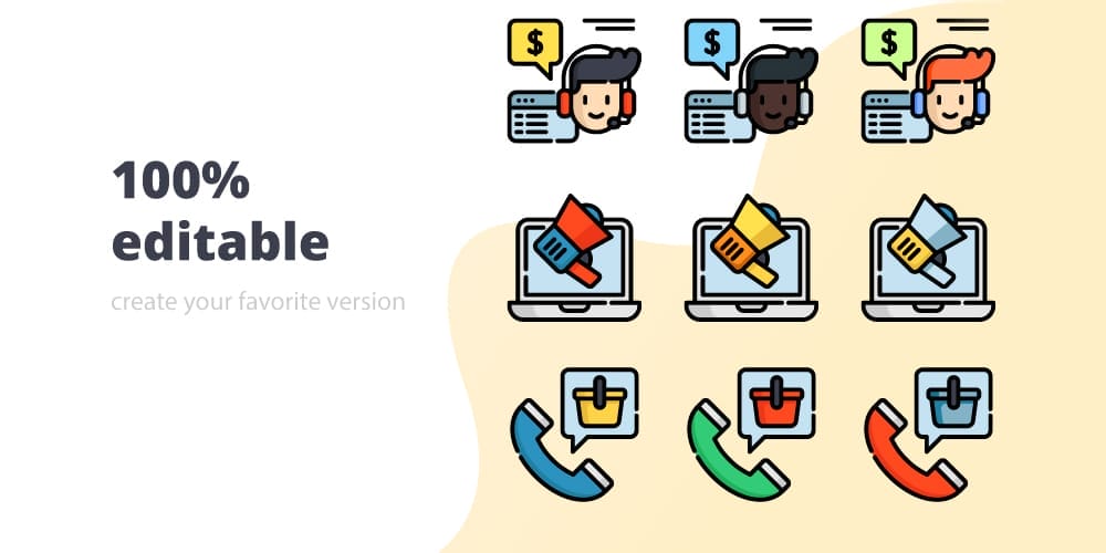 Latest Free E-commerce Icon Sets 1 E commerce Icons Set