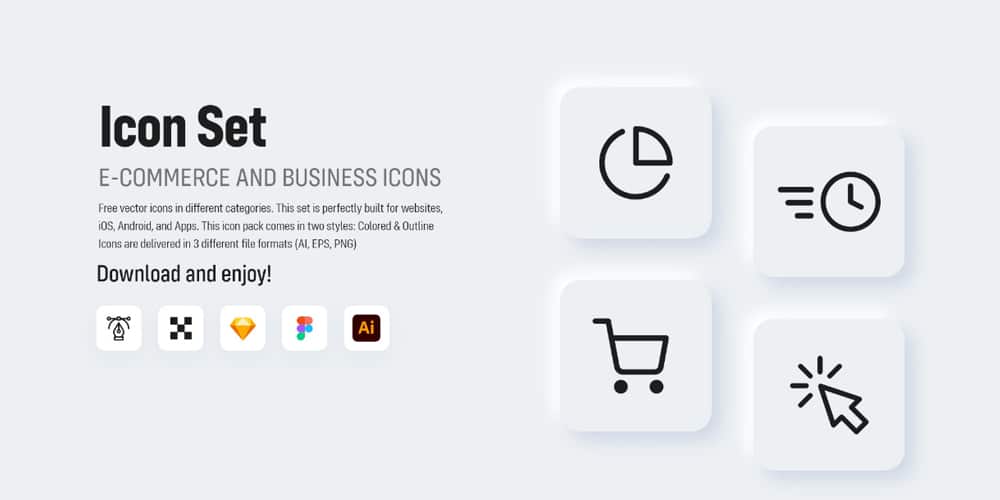 Download Latest Free E Commerce Icon Sets Css Author
