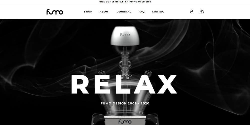 Best Product Website Inspiration 86 Fumo Design