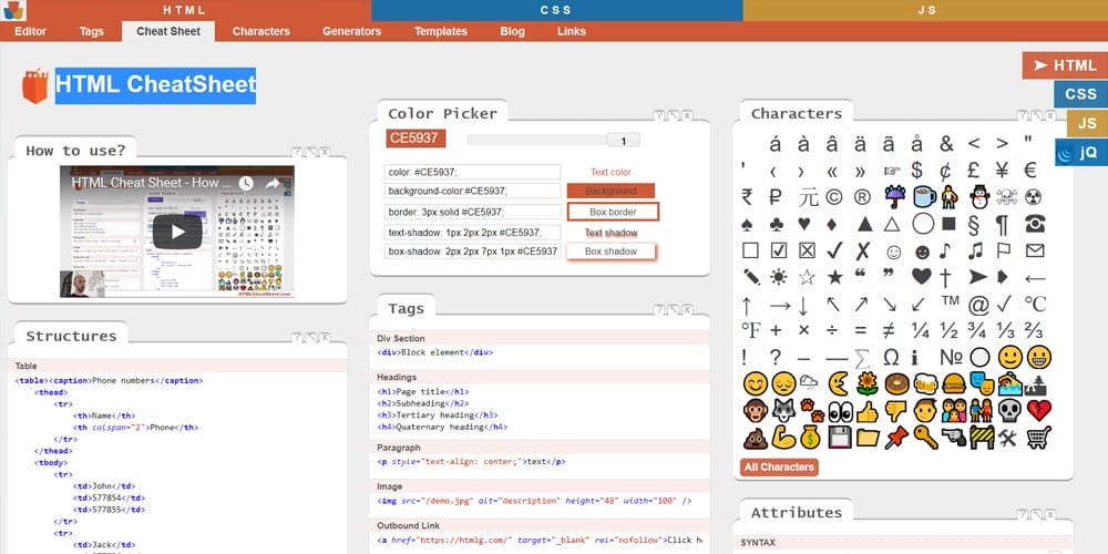 Best HTML And CSS Cheat Sheets» CSS Author