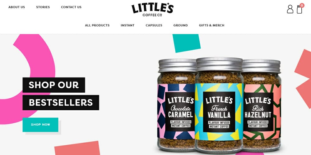 Best Product Website Inspiration 9 Littles Coffee Co
