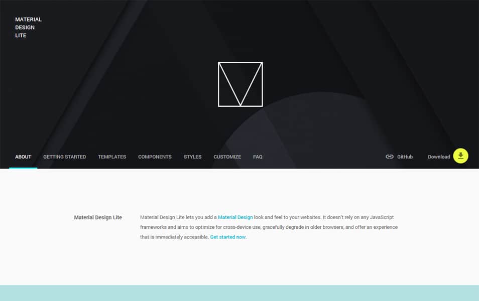 25+ Best Material Design Frameworks 12 Material Design Lite