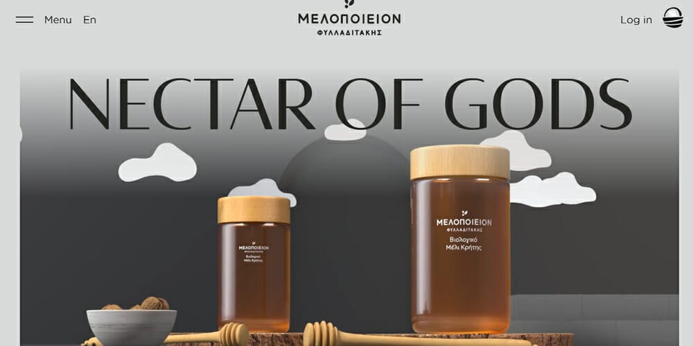 Best Product Website Inspiration 17 Melopeion Organic Thyme Honey