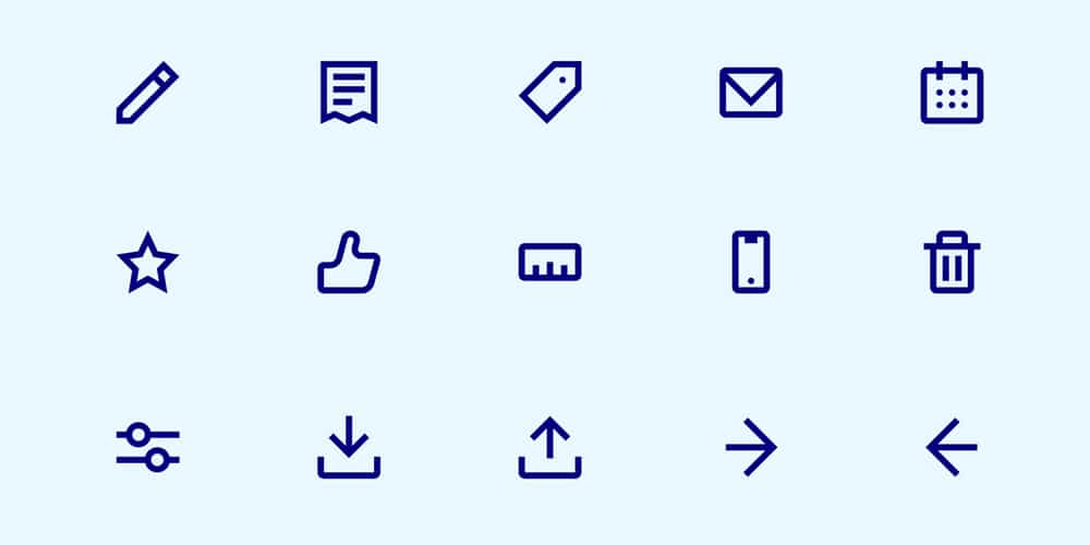Latest Free E-commerce Icon Sets 45 Shopicons