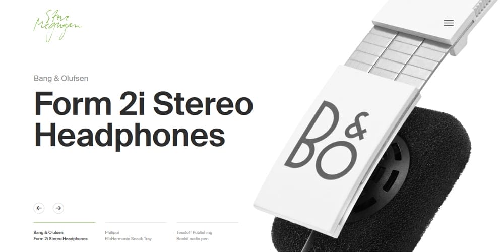 Best Product Website Inspiration 34 Steve McGugan