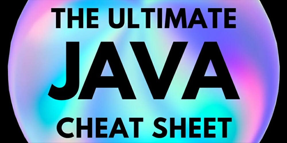 Best HTML and CSS Cheat Sheets 125 The Ultimate Java Cheat Sheet