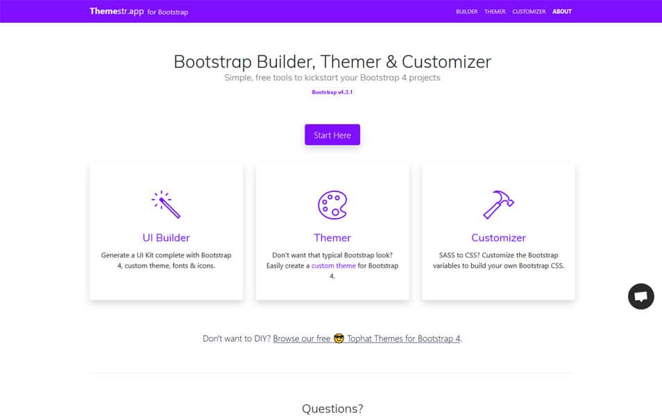 online bootstrap builder free