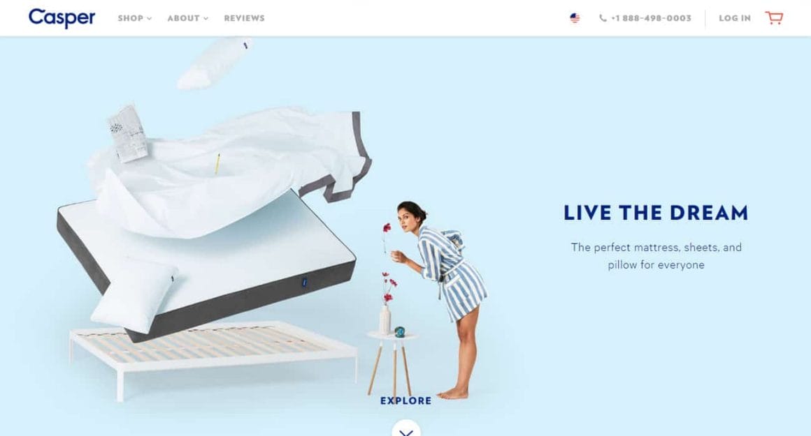 Best Product Website Inspiration 26 Casper