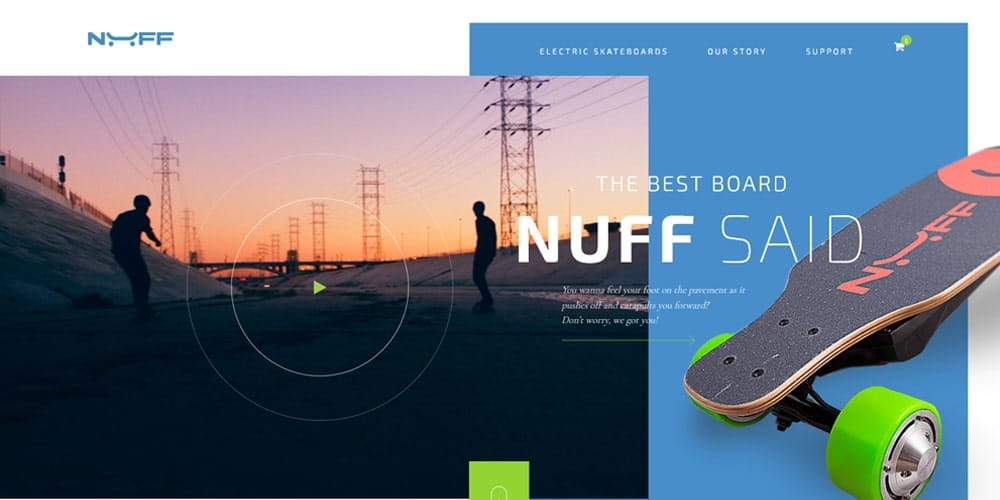 Best Product Website Inspiration 7 nuff boards