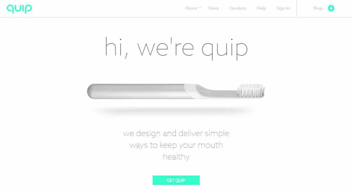 Best Product Website Inspiration 37 quip