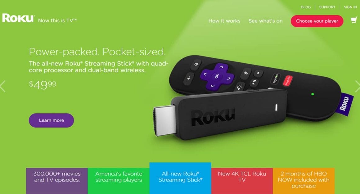 Best Product Website Inspiration 31 Roku