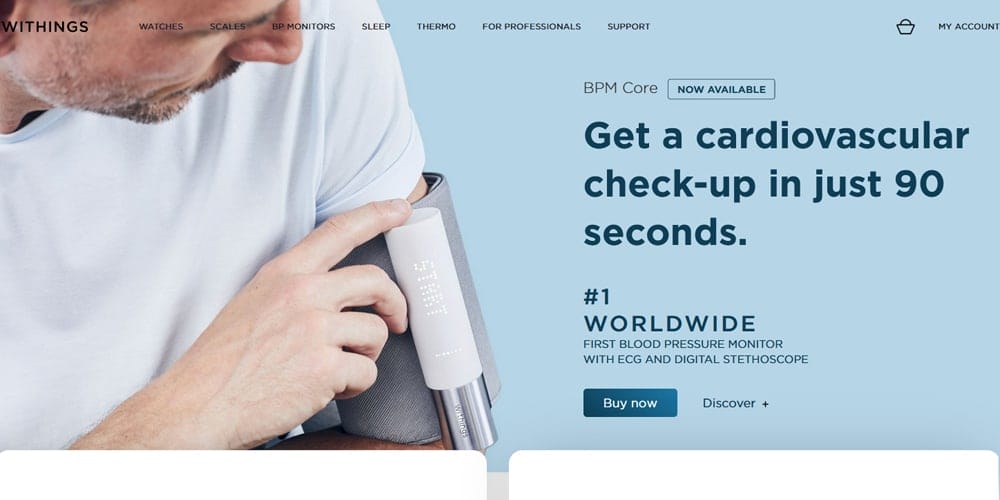 Best Product Website Inspiration 87 withings
