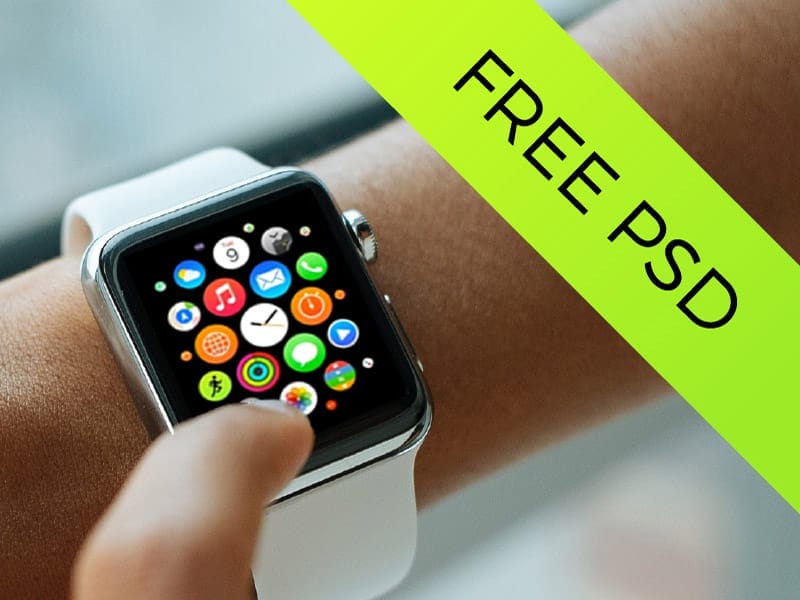 Apple Watch Mockups PSD