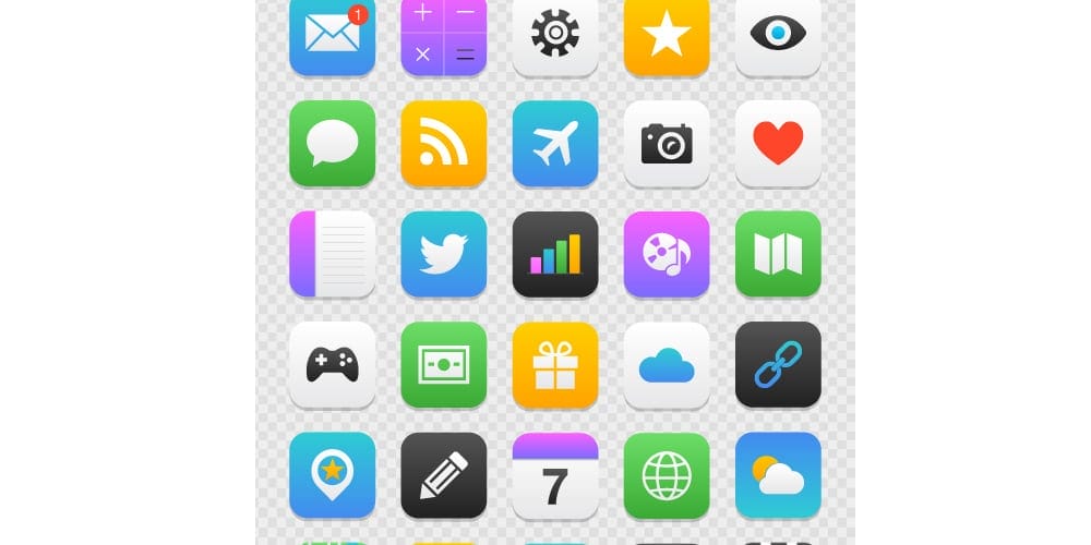 Free Mobile App Icons