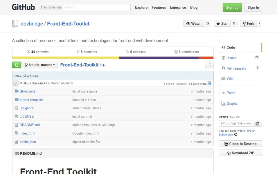 Front-End Toolkit