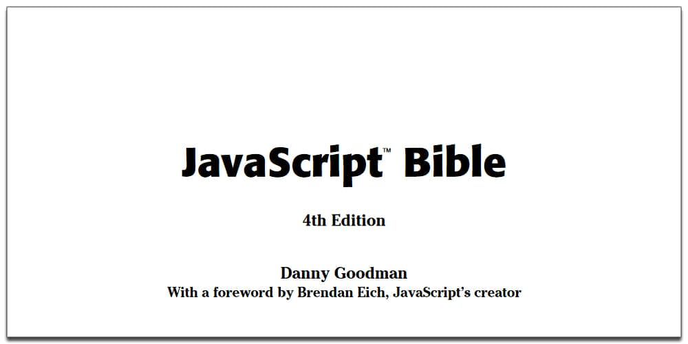JavaScript Bible