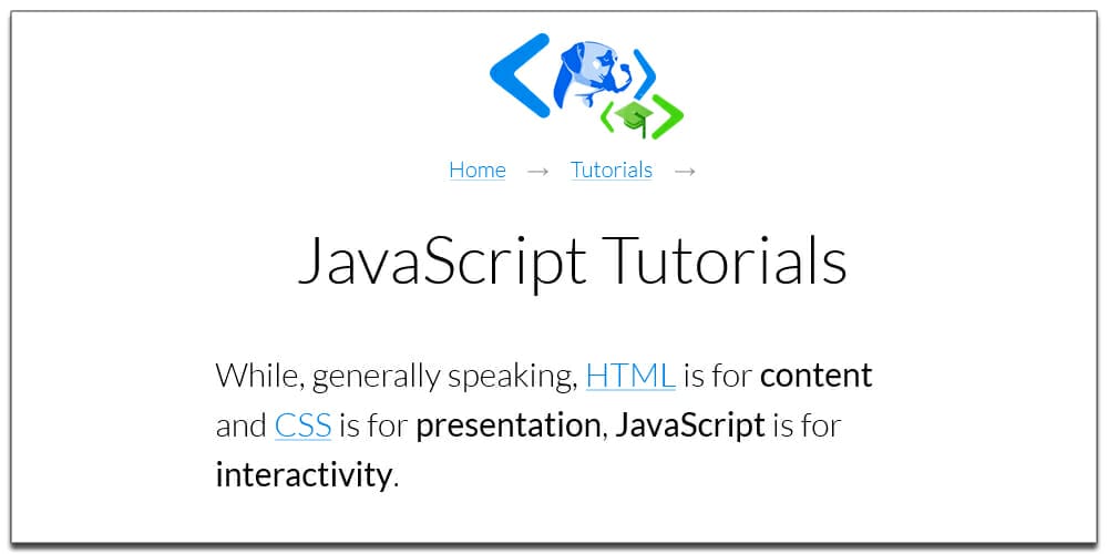 Best Free JavaScript Books 39 JavaScript Tutorials