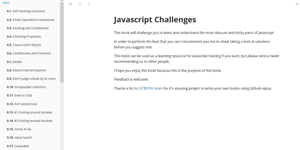 Best Free JavaScript Books 34 Javascript Challenges