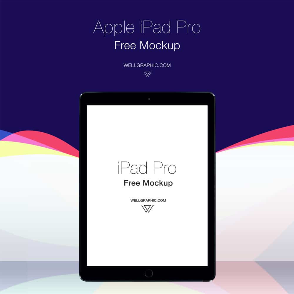 Apple iPad Pro Mockup PSD