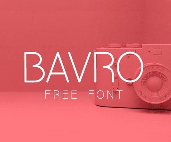 Bavro Free Font