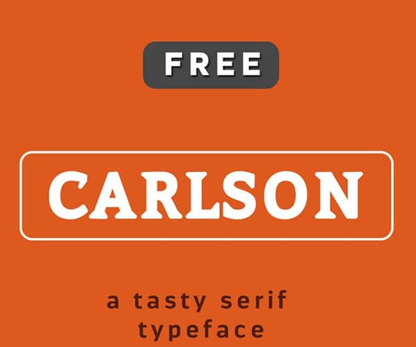 Carlson Free Font