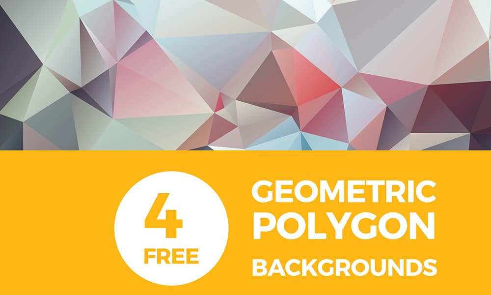 Free High-Res Geometric Polygon Backgrounds