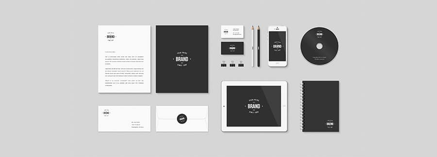 Free Identity and Brand Mockup PSD Kit